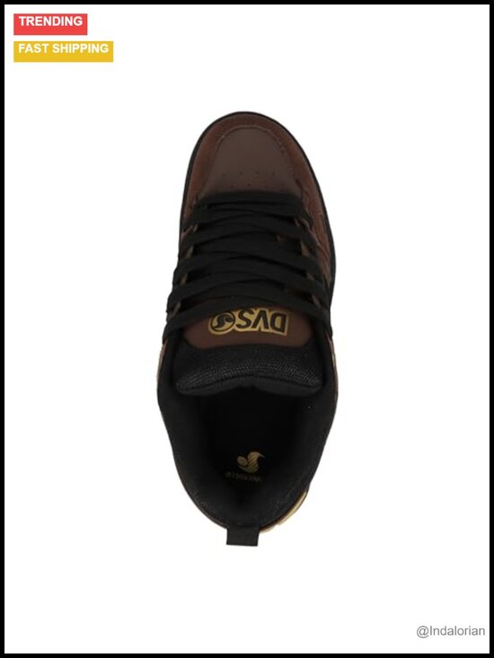 Men\'s Skateboarding Shoe, Leather & Nubuck, Lace-Up, Low Top, Cupsole